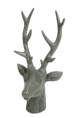 Hirschkopf dunkelgrün