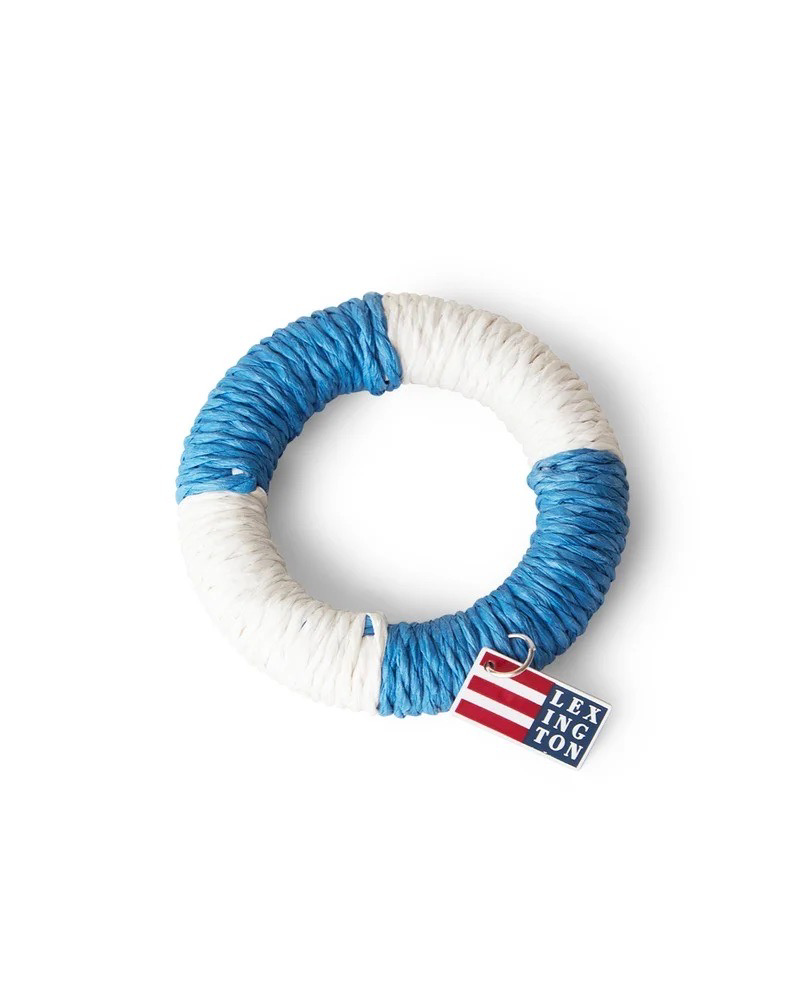 Lexington Serviettenring blau/weiß gestreift