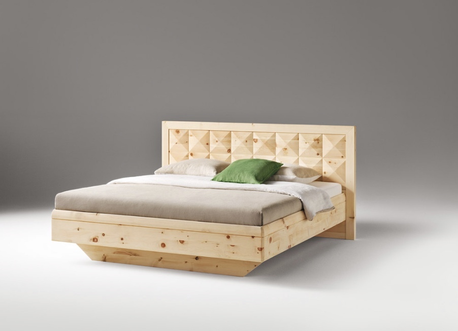 Zirbenbett  BIG ANN  mit Komforthöhe