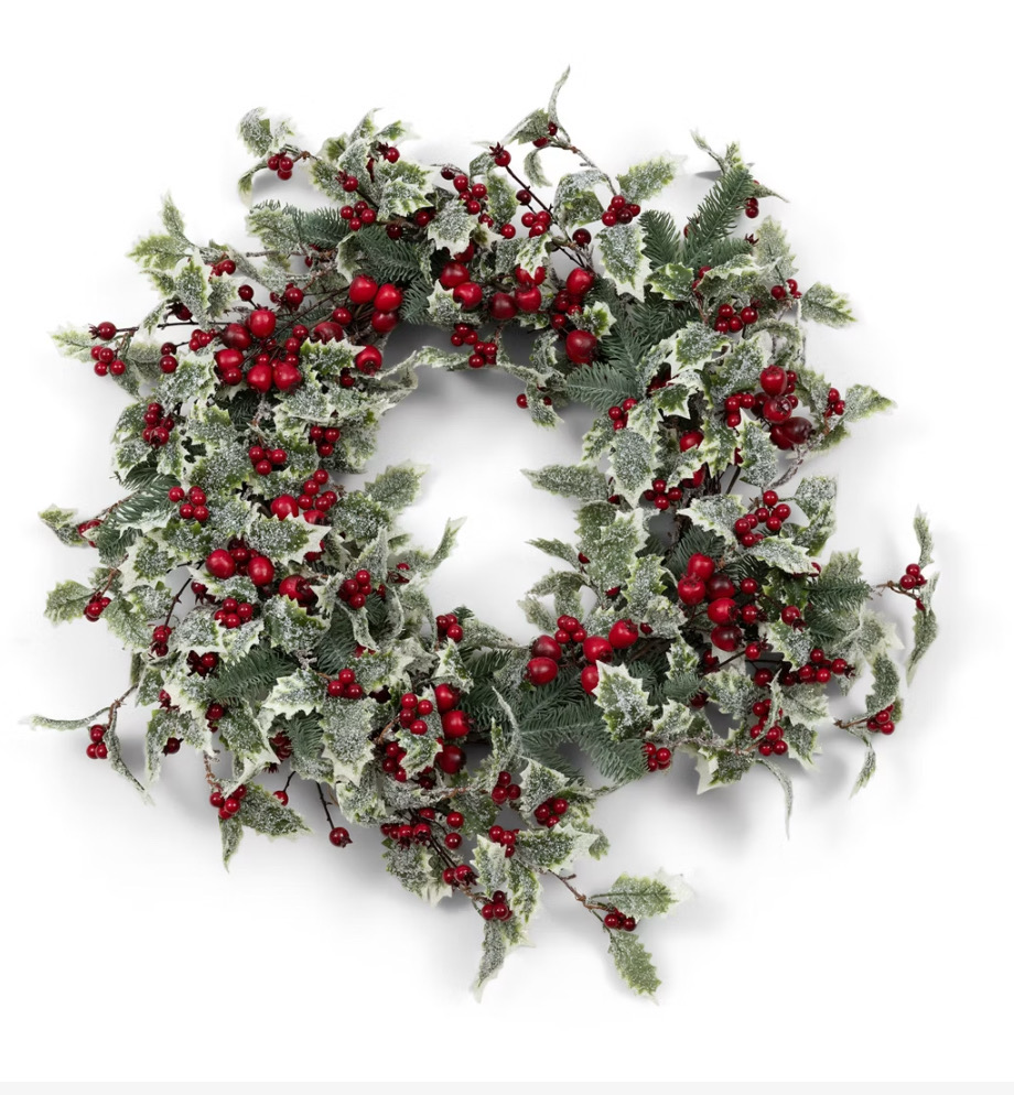 Riviera Maison Kranz Frosted Berry