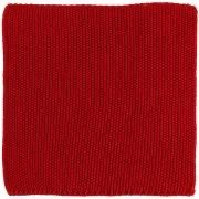 IB Laursen Spüllappen Mynte rot gestrickt Kopie