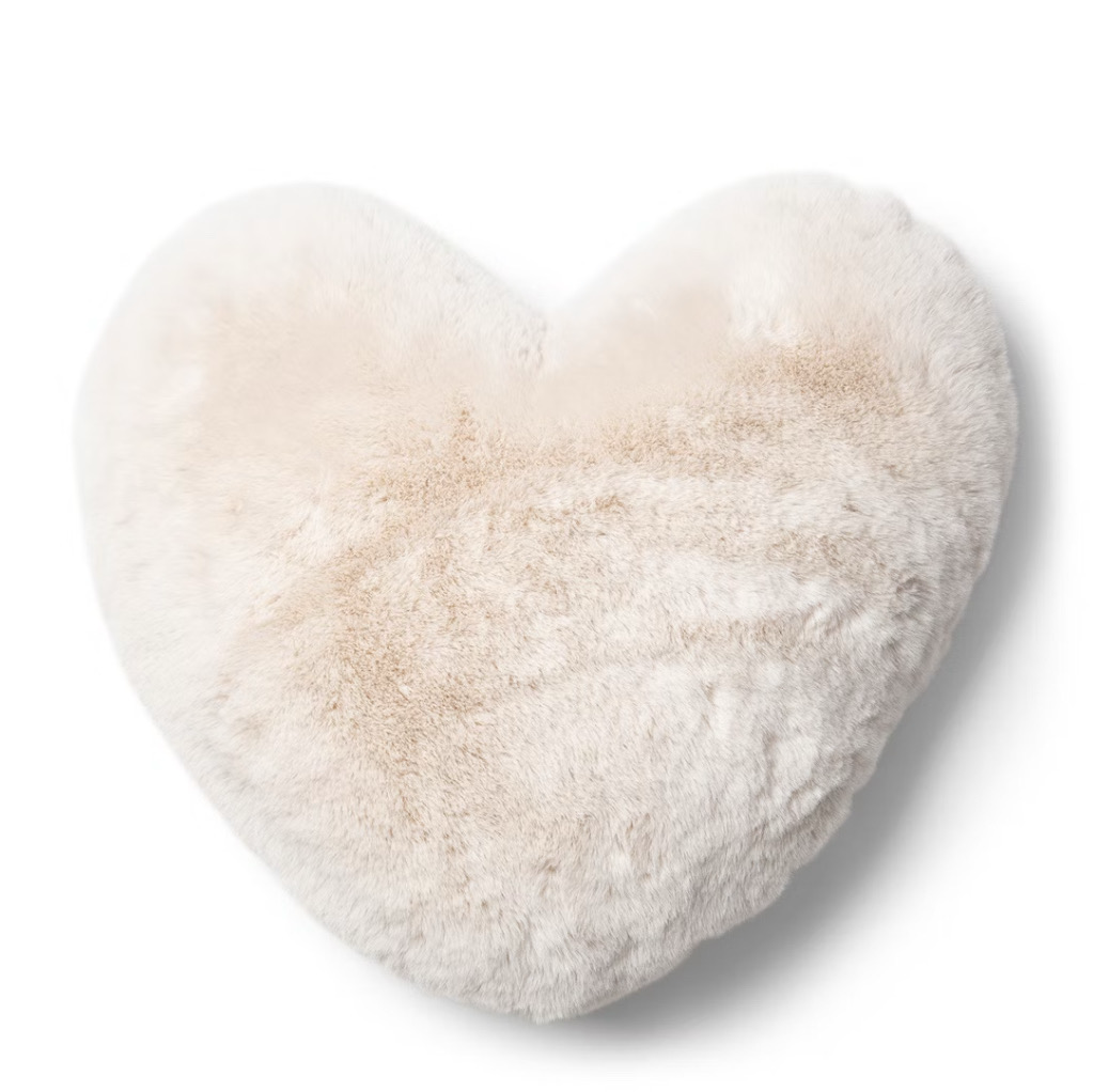 Riviera Maison Kunstfellkissen Herz