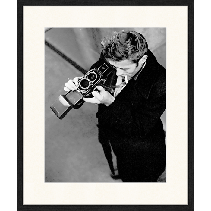 Wandbild James Dean Shooting in New York 50x60cm