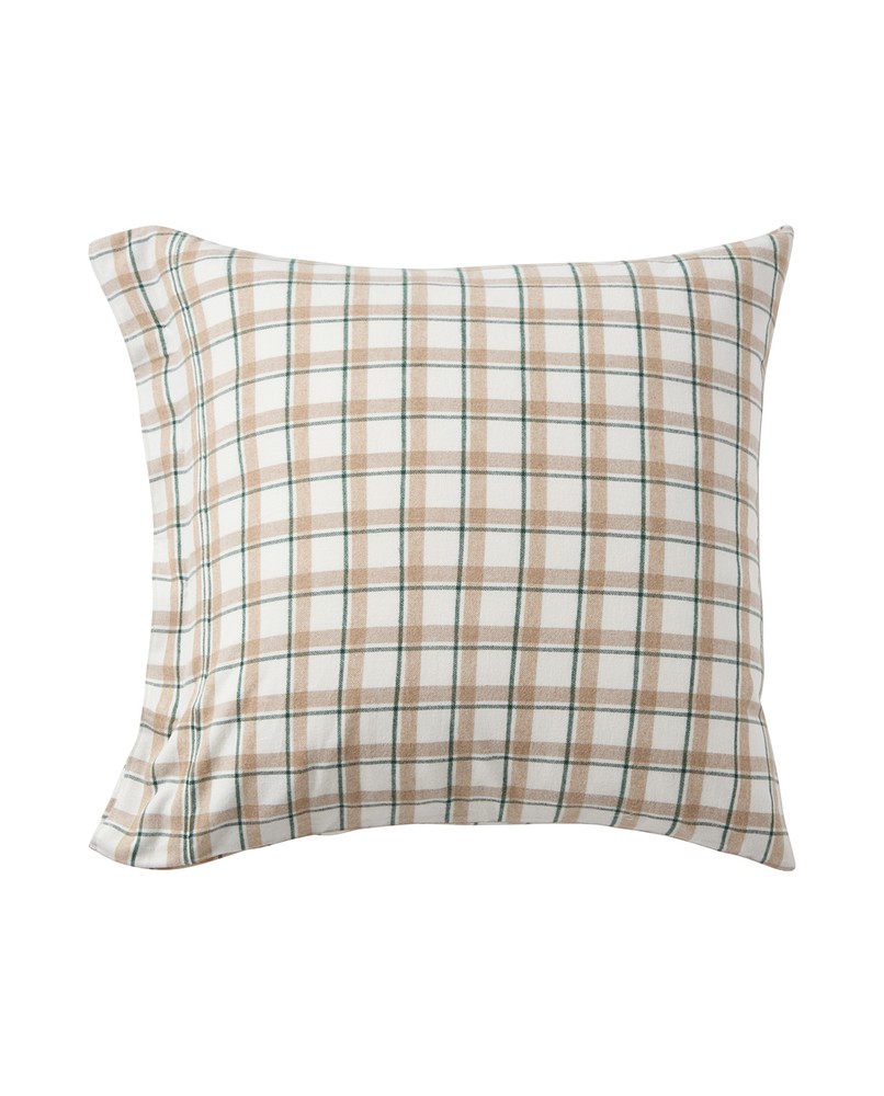 Lexington Holiday Flanell Kissenbezug kariert 40 x 40 cm