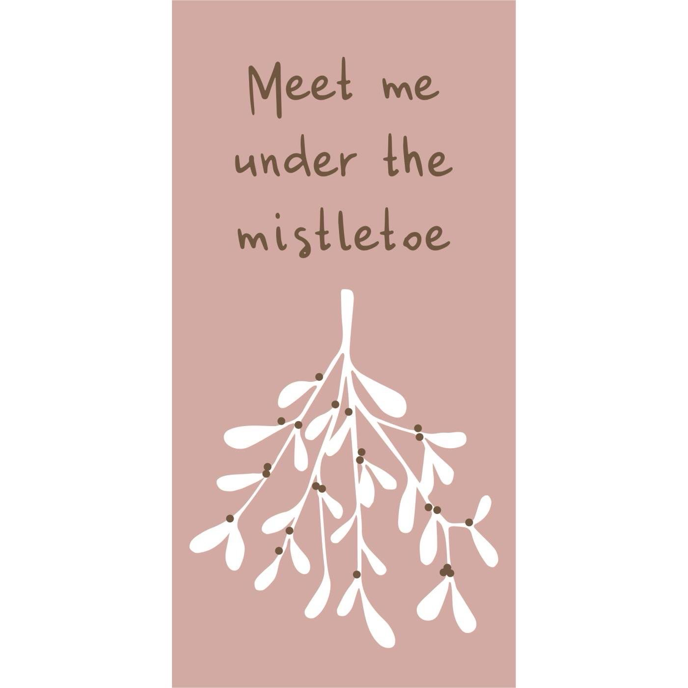 Ib Laursen Servietten Meet me under the misteltoe