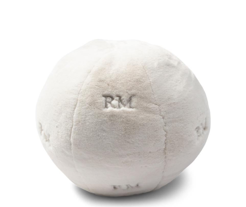 Riviera Maison Kissen Schneeball Kunstfell