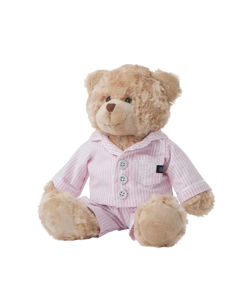 Lexington Teddy Icons rosa - weiss gestreift