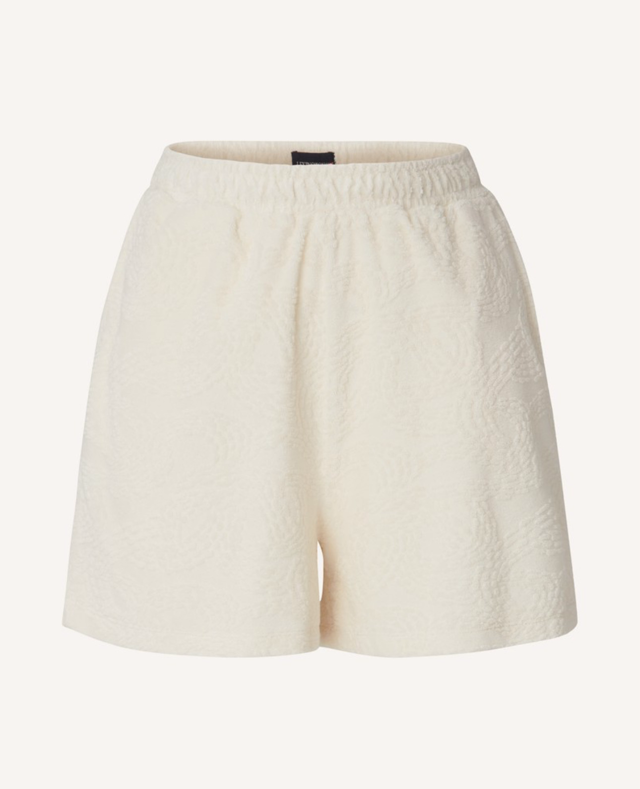 Lexington Shorts Frottee Jaquardmuster offweiss L