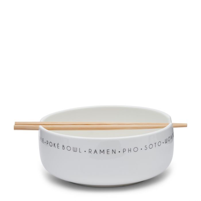 Riviera Maison Schale Loves Soul Food mit Essstäbchen