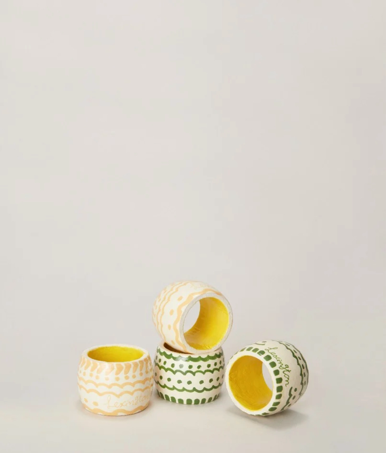 Lexington Serviettenringe 4er Set