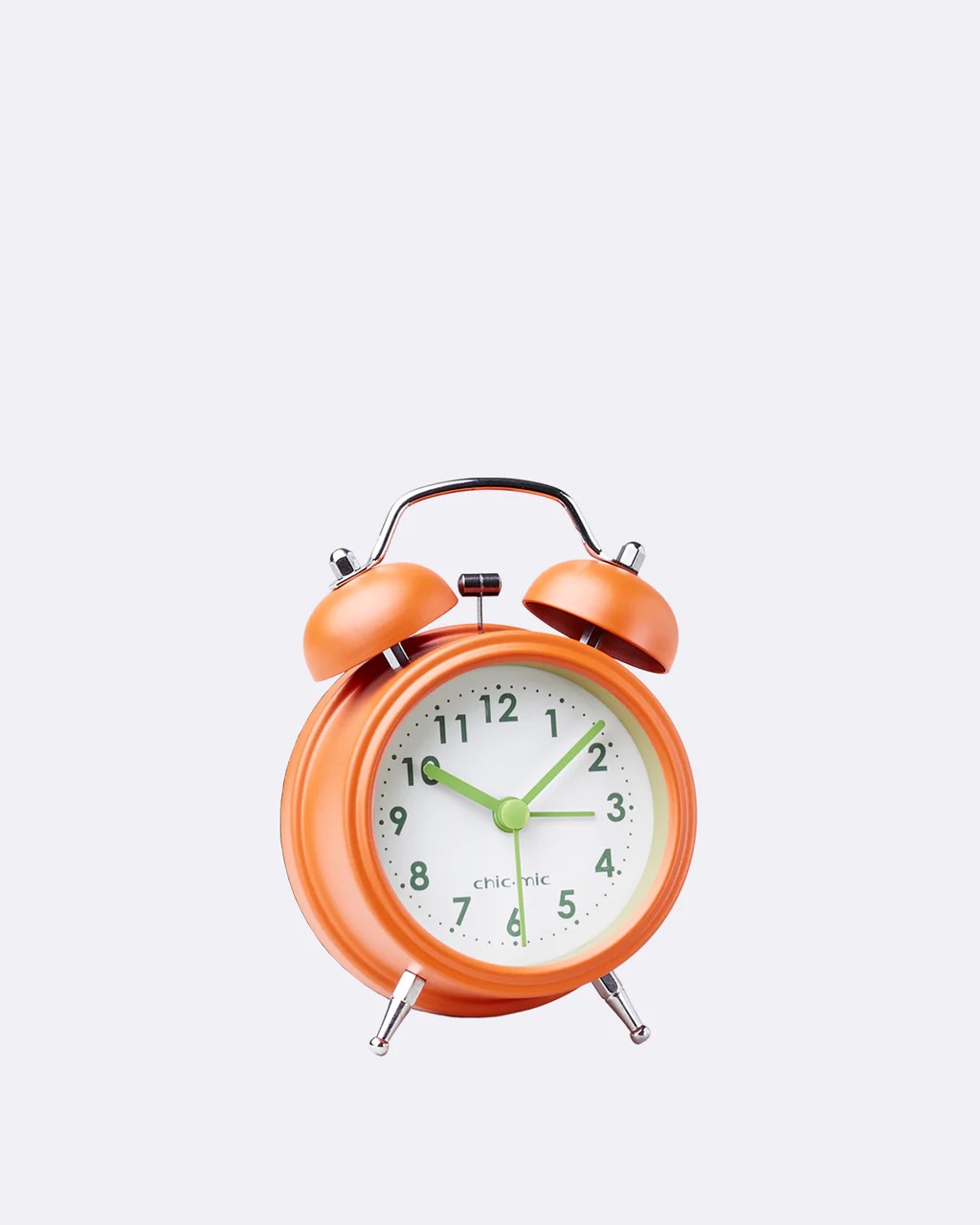 chic.mic Retro Wecker mit Licht & Glockenalarm blood moon