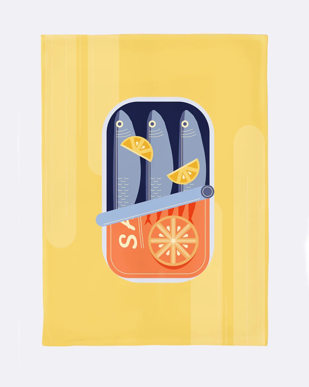 chic.mic Geschirrtuch Sardines for Dinner