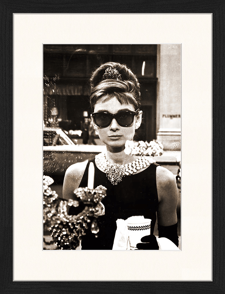 Wandbild Audrey`s Breakfast 30x40cm