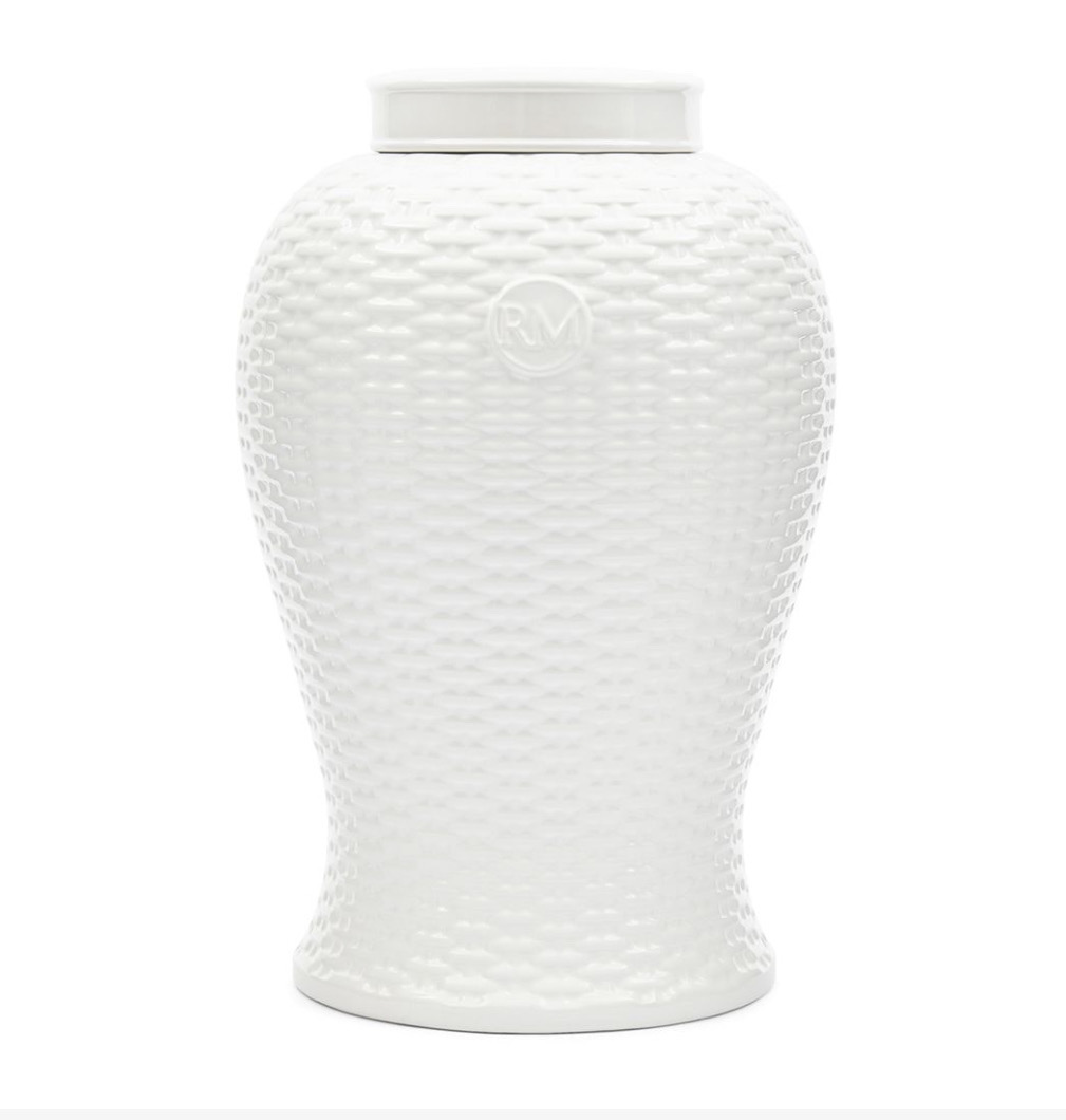 Riviera Maison Deckelvase Pomezia