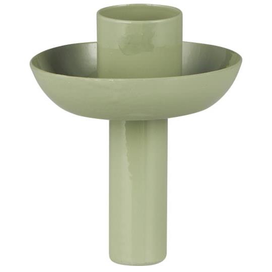 Ib Laursen Kerzenständer Flaschenstecker grün für Stabkerzen mit 2,2 cm Durchmesser