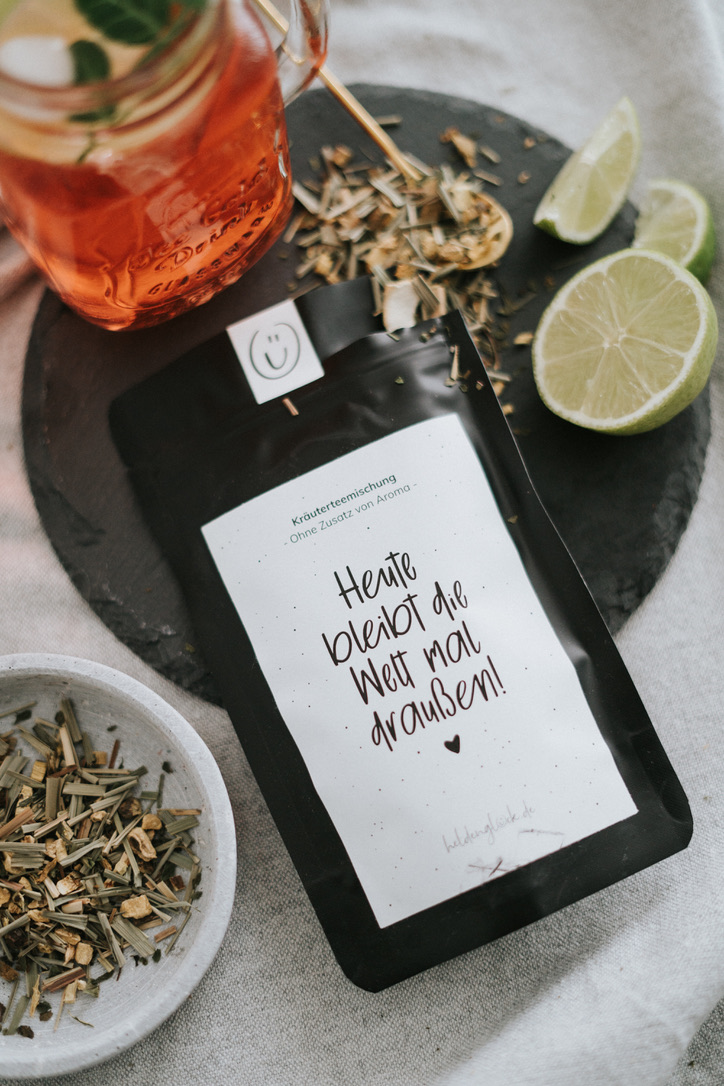 Heldenglück Tee Die Welt