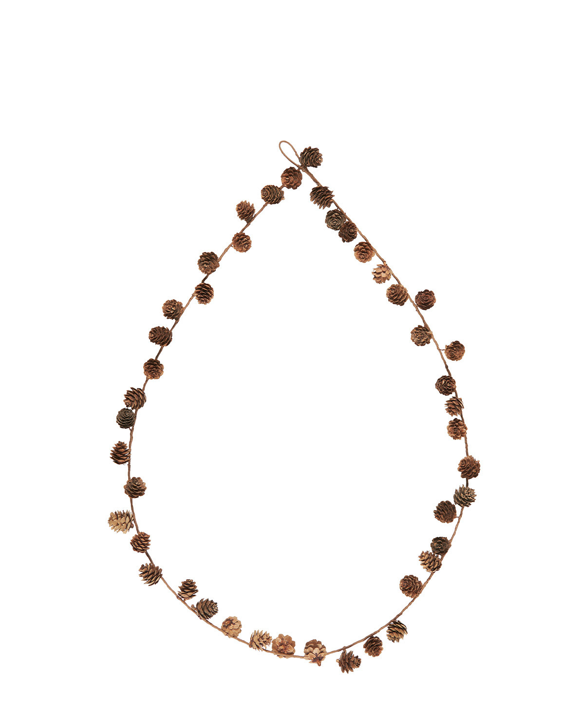 Ib Laursen Zapfengirlande natur 150cm