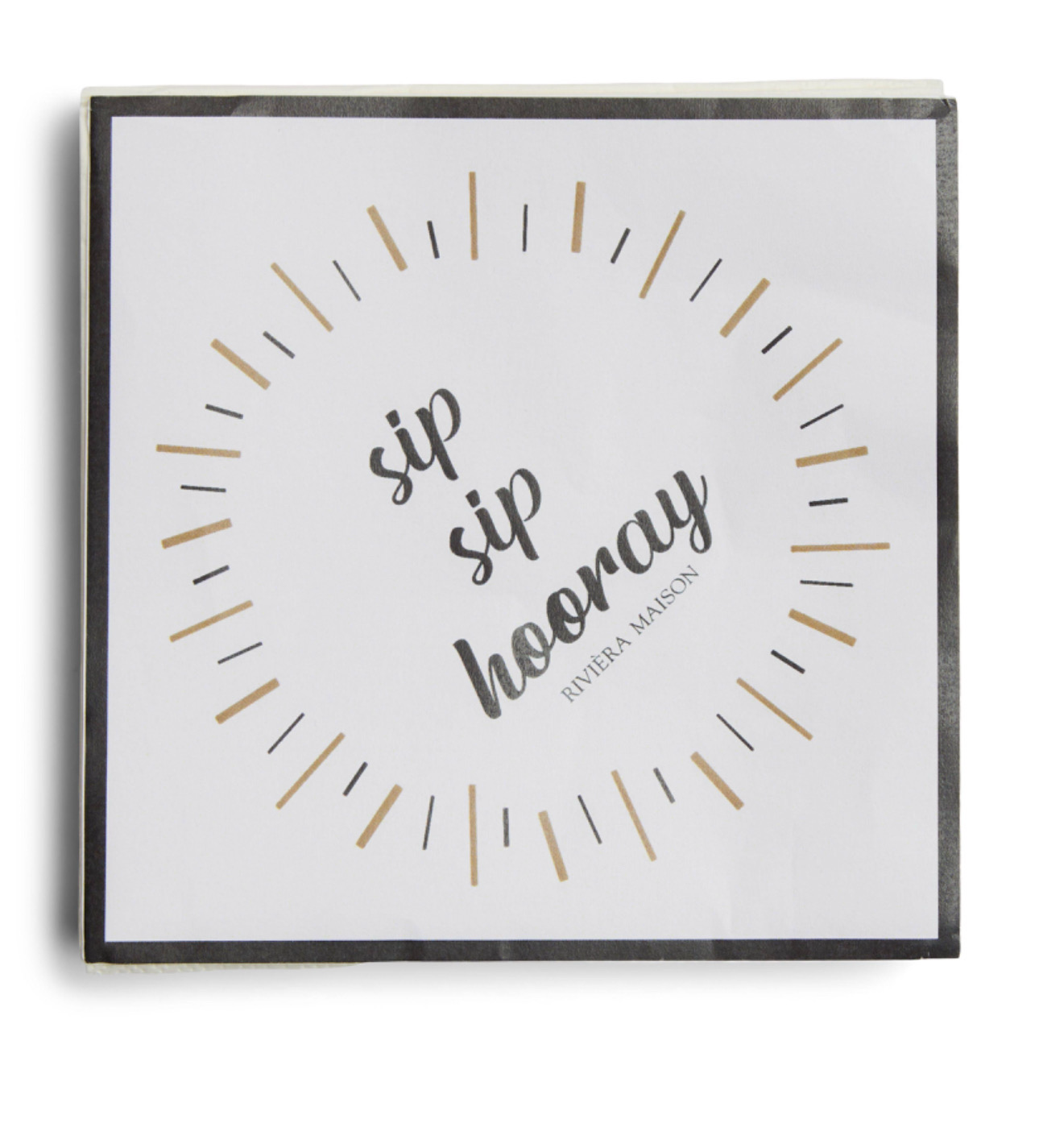 Riviera Maison Servietten Sip Sip Hooray!