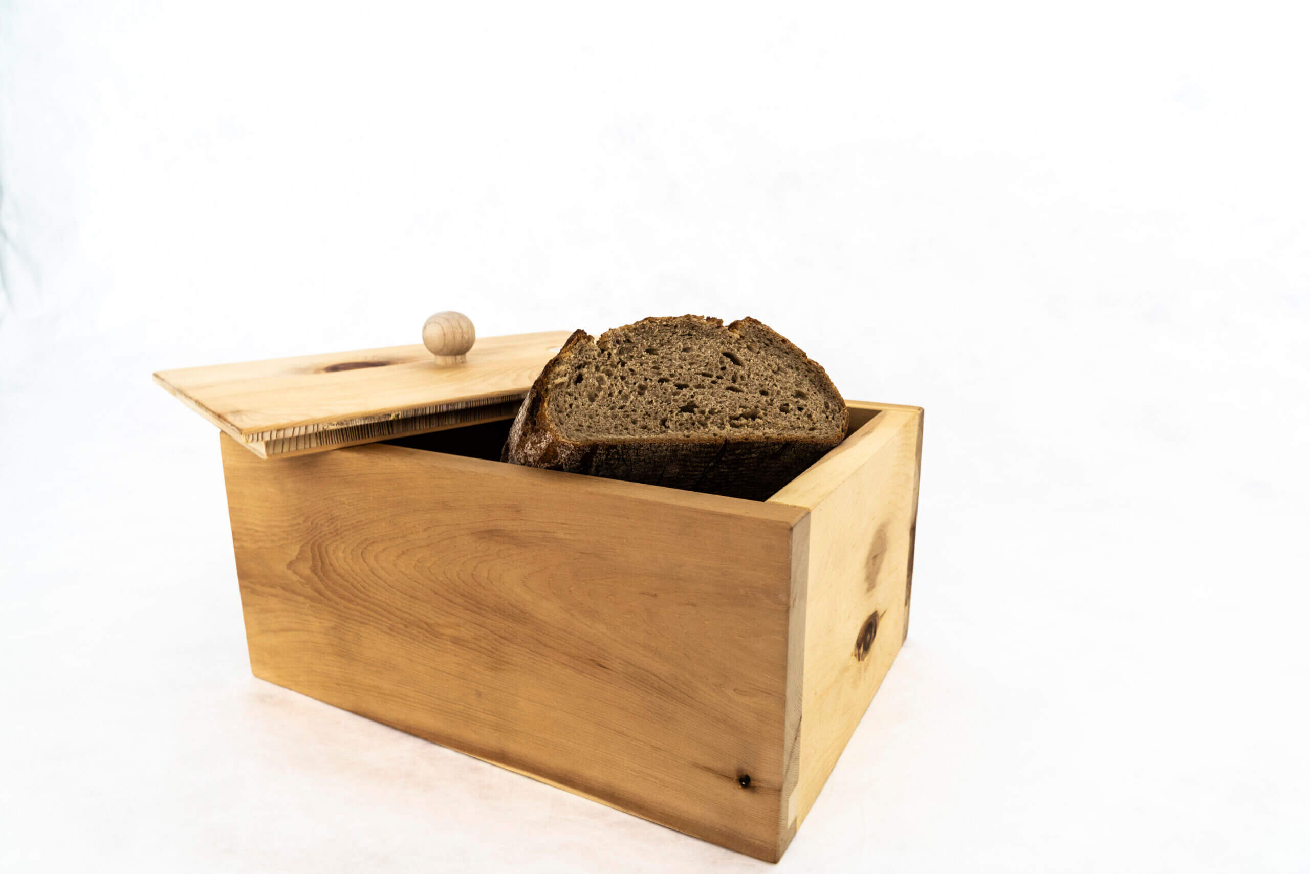 Zirbenholz-Brotdose (klein)