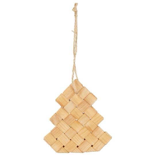 Ib Laursen Anhänger Baum Spanholz geflochten S