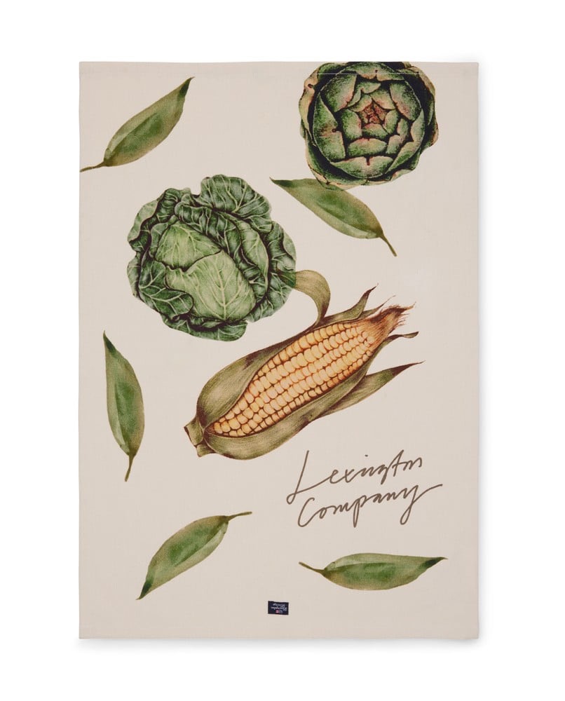 Lexington Geschirrtuch Bio - Baumwolle Erntedank 50 x 70 cm