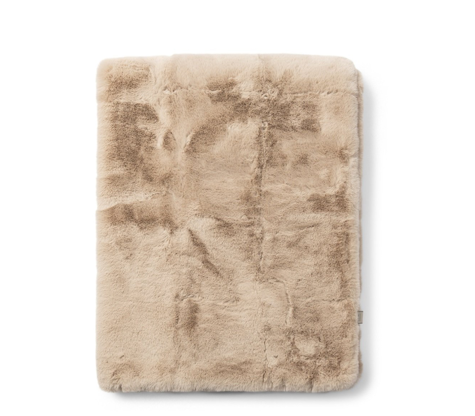 Riviera Maison Kunstfelldecke beige 130 x 180 cm