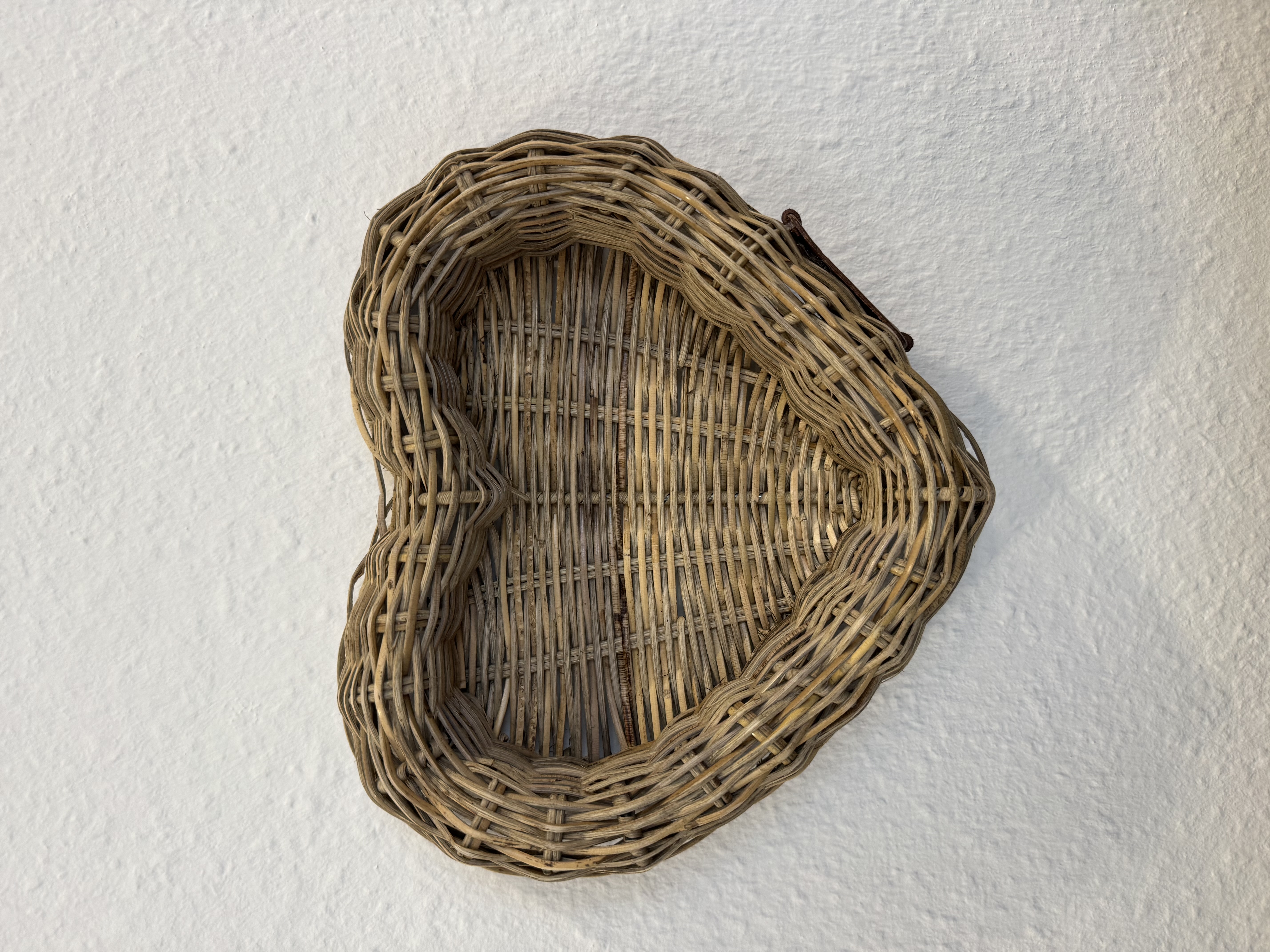 Riviera Maison Rustic Rattan Mini Tablett Herz