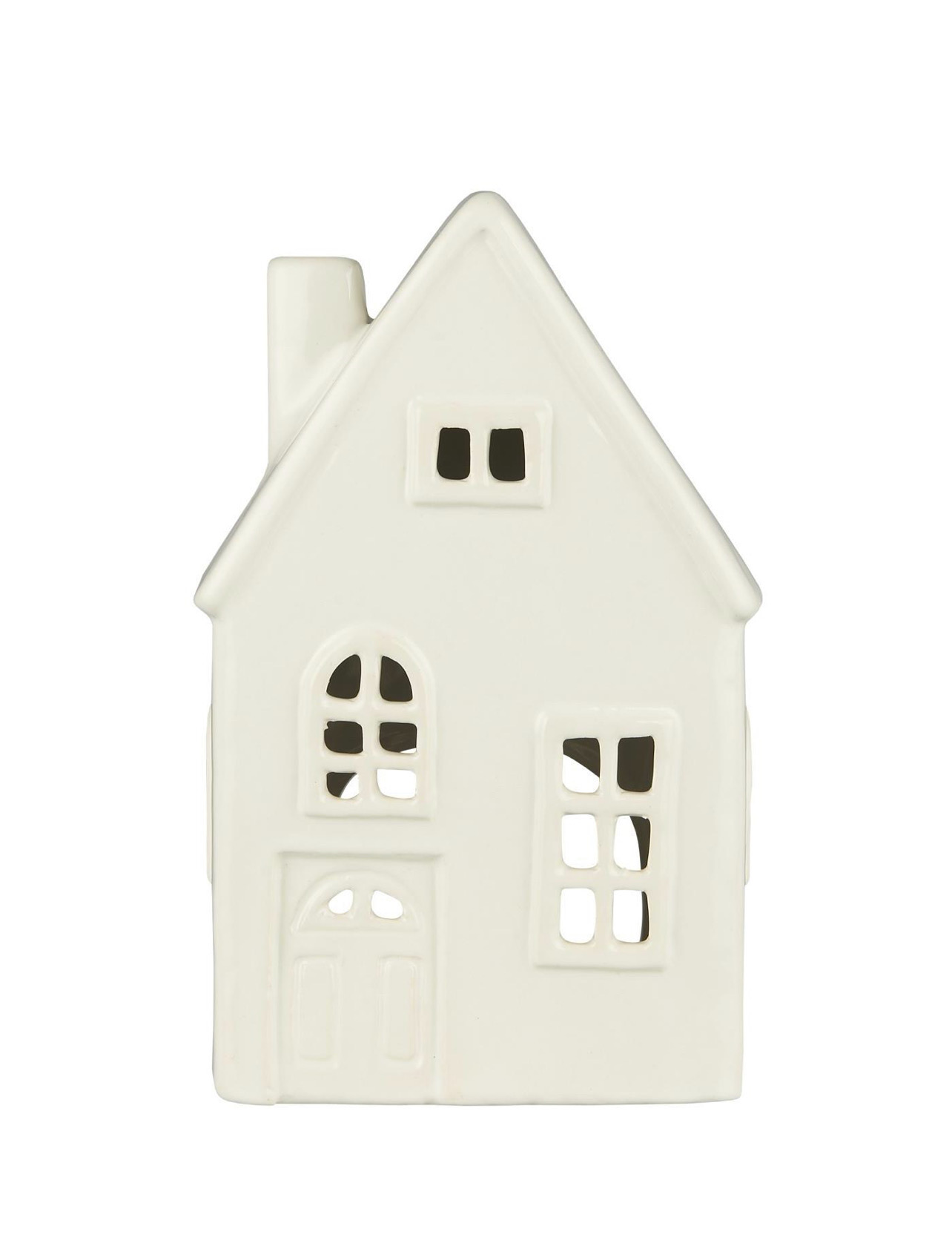 Ib Laursen Lichthaus Stillenat weiss mit 3 Fenstern