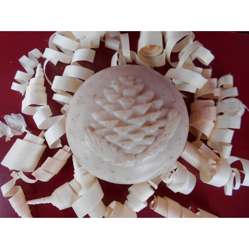 Ovis Schafmilchseife mit Zirbenduft rund