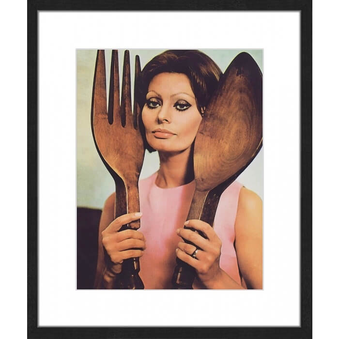 Wandbild Sophia Loren Kitchen 50x60cm