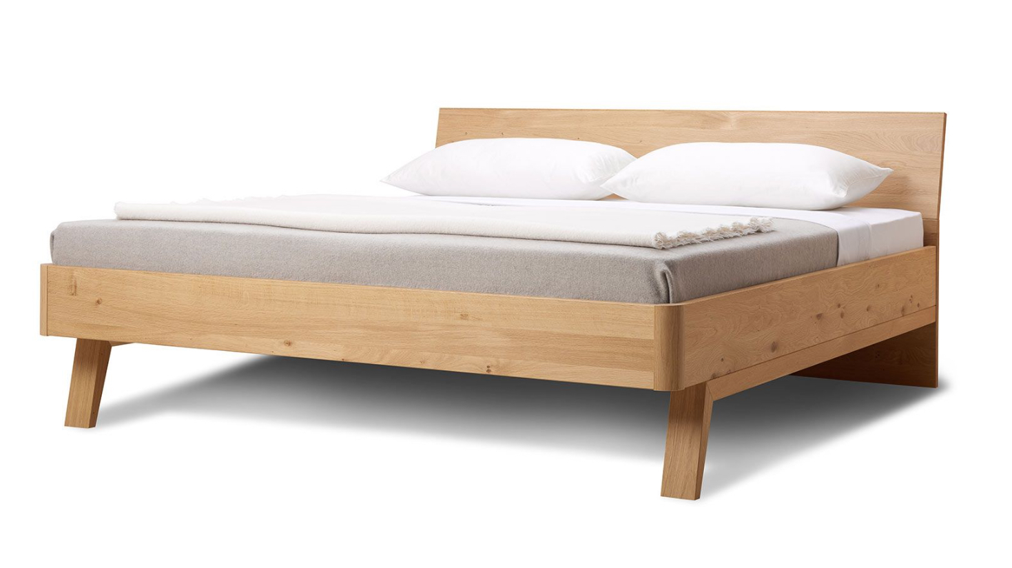 Massivholzbett Cortina