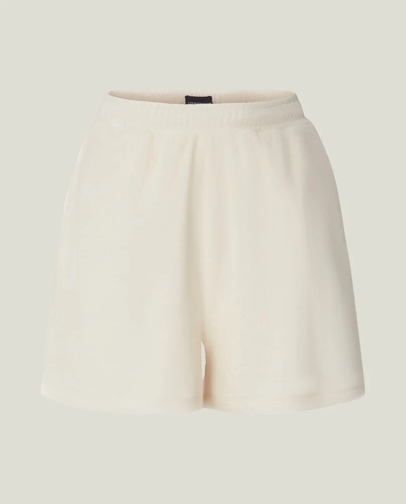 Lexington Frottee Shorts Bio Baumwolle offweiss