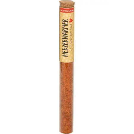 Gewürz im Reagenzglas Herzenswärmer Chili - Orangen - Salz 33 g