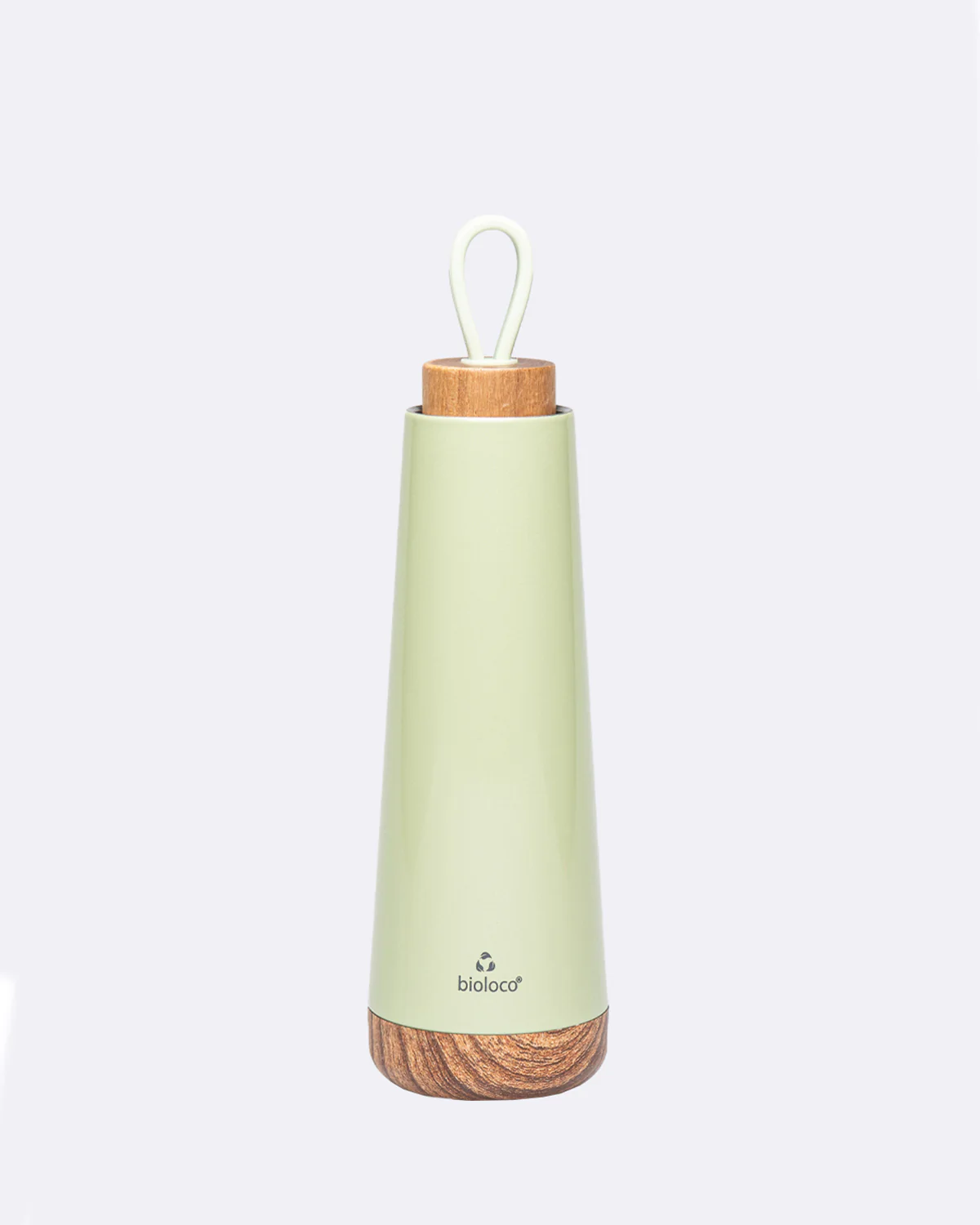 chic.mic bioloco loop Thermoflasche hellgrün 500 ml