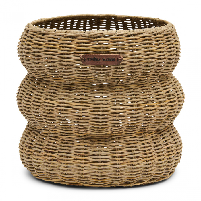 Riviera Maison Rustic Rattan Korb Menaggio S