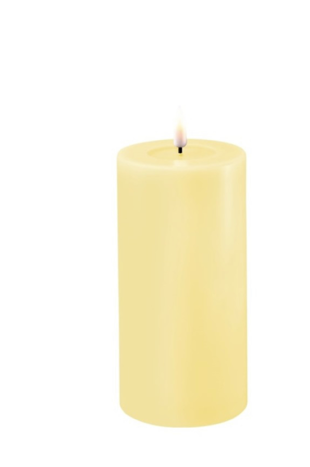 Deluxe Homeart LED Stumpenkerze alle Farben 7,5x15cm