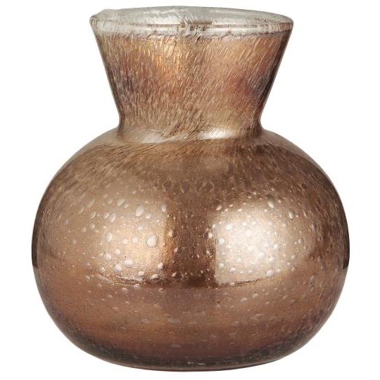 Ib Laursen Vas mini mundgeblasen braun