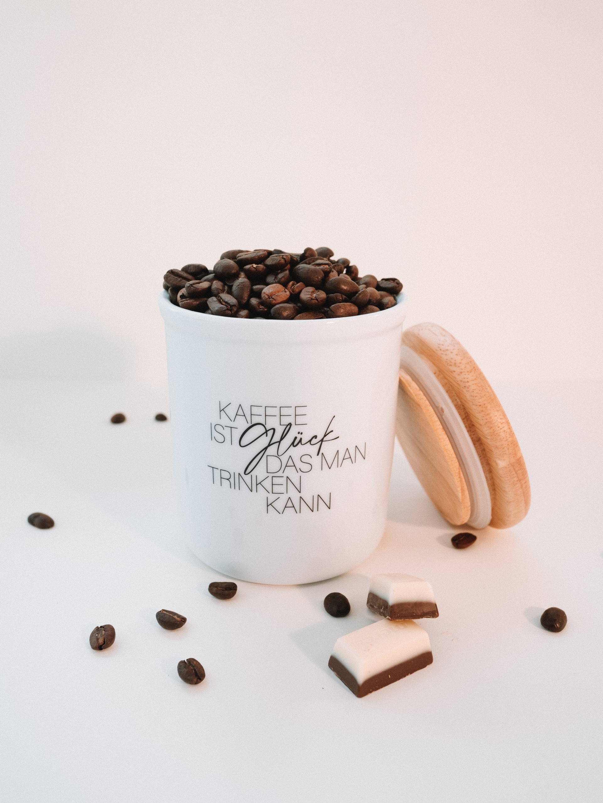 Heldenglück Vorratsdose Kaffee ist Glück