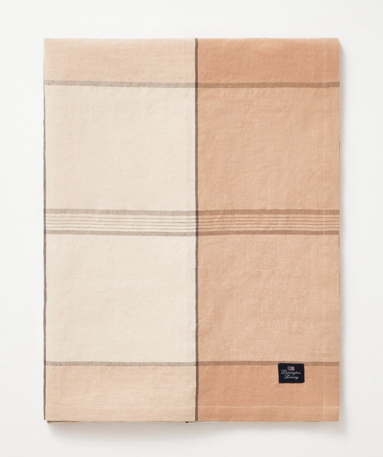 Lexington Tischdecke kariert aus Leinenmischung 150 x 350 cm