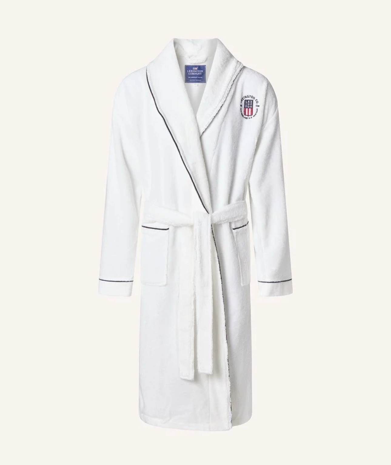 Lexington Bademantel Frottee S/M weiss